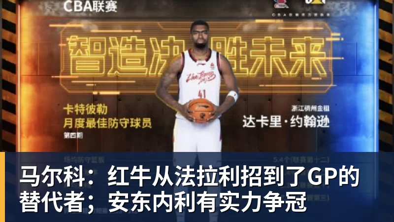 马尔科：红牛从法拉利招到了GP的替代者；安东内利有实力争冠