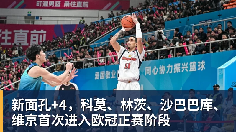 新面孔+4，科莫、林茨、沙巴巴库、维京首次进入欧冠正赛阶段